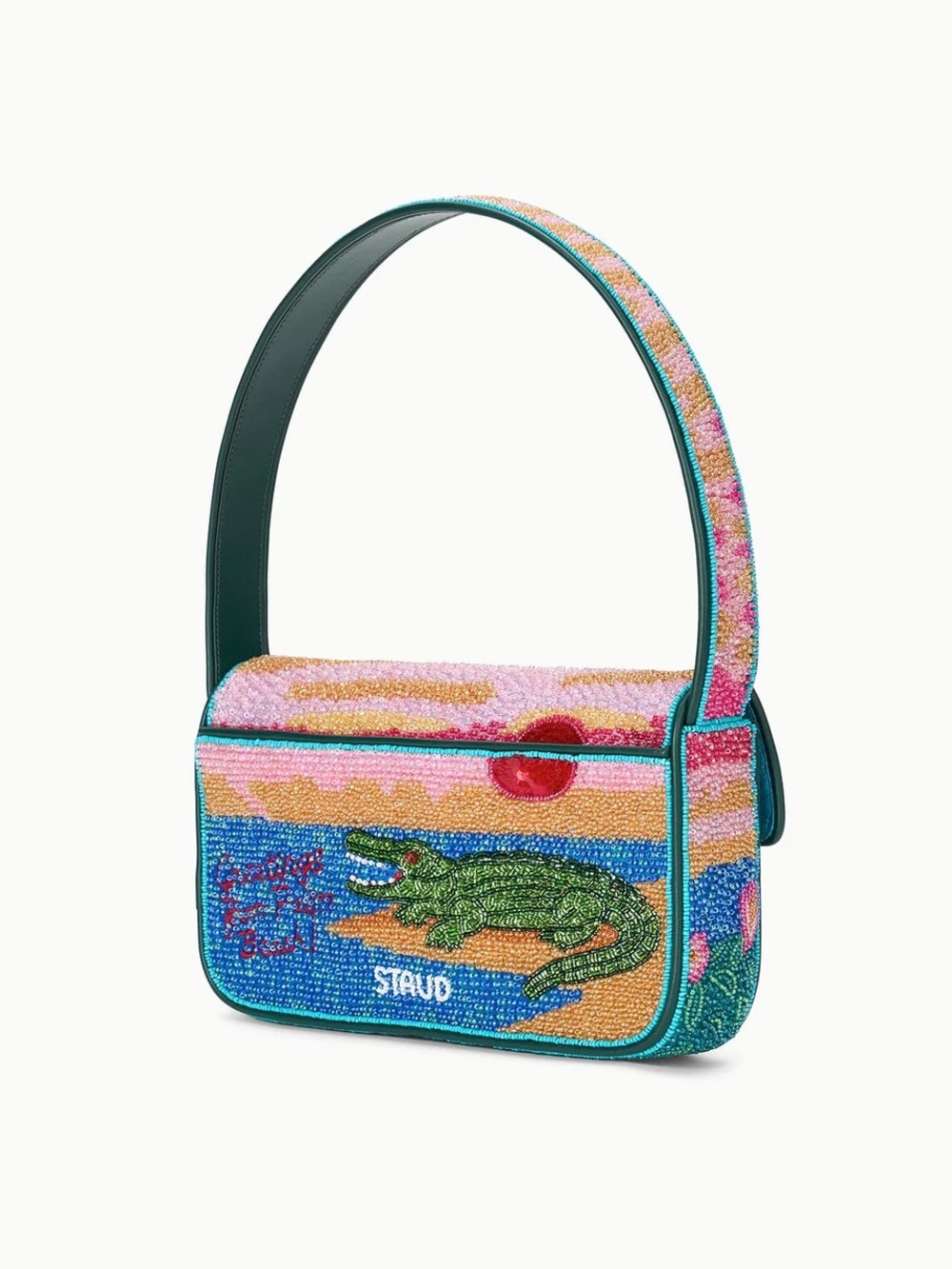 STAUD BEADED TOMMY BAG Limited Collection - Picture 4 of 10